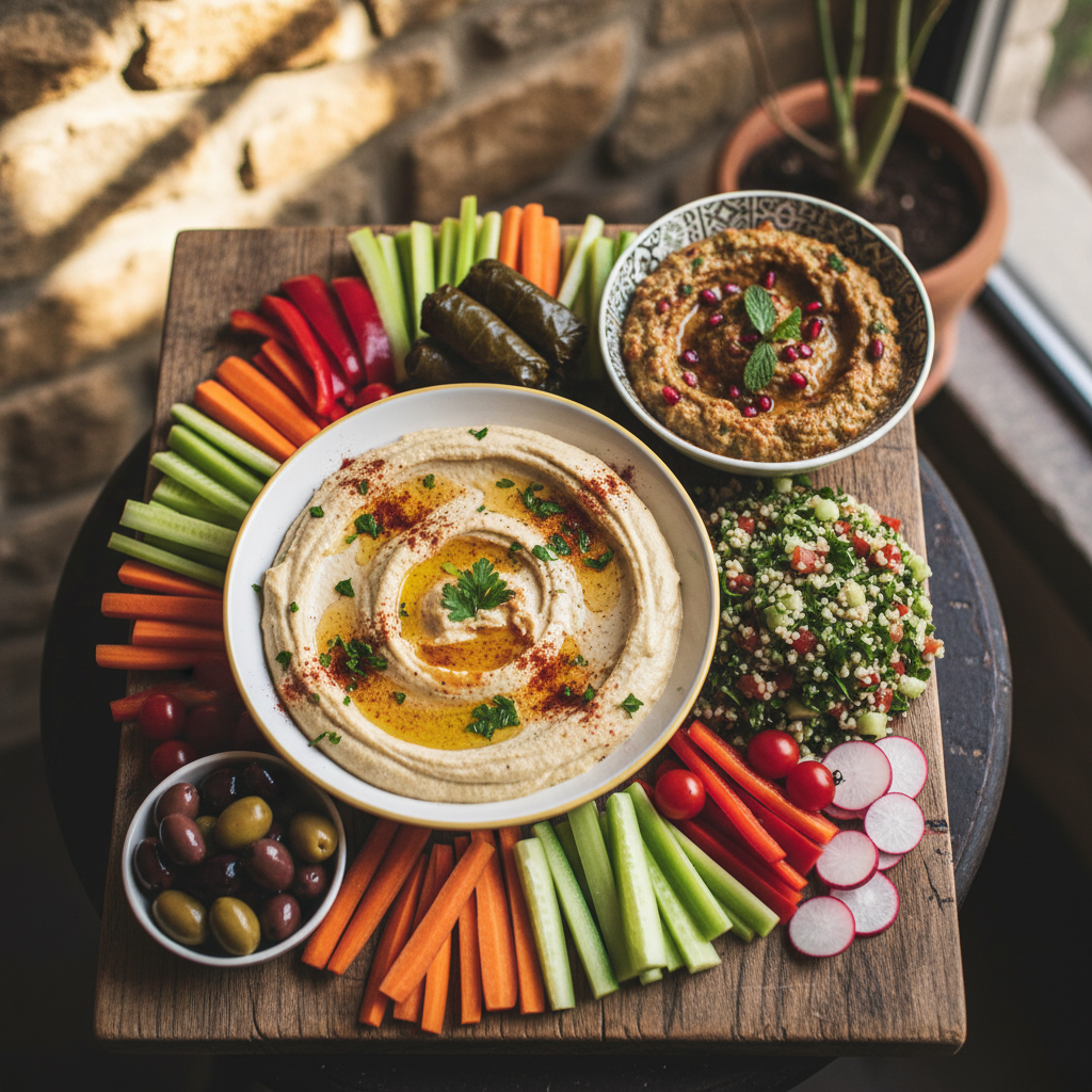 Mediterrane Mezze Platter